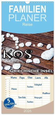 Familienplaner 2026 - Griechische Insel Kos mit 5 Spalten (Wandkalender, 21 x 45 cm) CALVENDO Familienplaner 2026 - Griechische Insel Kos mit 5 Spalten (Wandkalender, 21 x 45 cm) CALVENDO