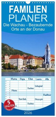 Familienplaner 2026 - Die Wachau - Bezaubernde Orte an der Donau mit 5 Spalten (Wandkalender, 21 x 45 cm) CALVENDO Cover Familienplaner 2026 - Die Wachau - Bezaubernde Orte an der Donau mit 5 Spalten (Wandkalender, 21 x 45 cm) CALVENDO