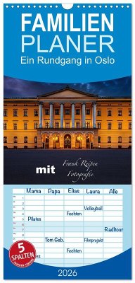 Familienplaner 2026 - Ein Rundgang in Oslo mit 5 Spalten (Wandkalender, 21 x 45 cm) CALVENDO Cover Familienplaner 2026 - Ein Rundgang in Oslo mit 5 Spalten (Wandkalender, 21 x 45 cm) CALVENDO
