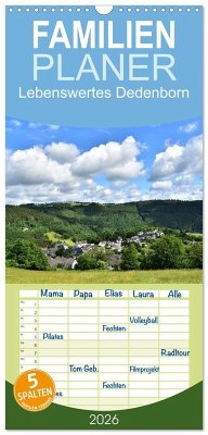 Familienplaner 2026 - Lebenswertes Dedenborn mit 5 Spalten (Wandkalender, 21 x 45 cm) CALVENDO Familienplaner 2026 - Lebenswertes Dedenborn mit 5 Spalten (Wandkalender, 21 x 45 cm) CALVENDO