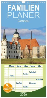 Familienplaner 2026 - Dessau mit 5 Spalten (Wandkalender, 21 x 45 cm) CALVENDO Cover Familienplaner 2026 - Dessau mit 5 Spalten (Wandkalender, 21 x 45 cm) CALVENDO