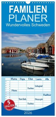 Familienplaner 2026 - Wundervolles Schweden mit 5 Spalten (Wandkalender, 21 x 45 cm) CALVENDO Familienplaner 2026 - Wundervolles Schweden mit 5 Spalten (Wandkalender, 21 x 45 cm) CALVENDO