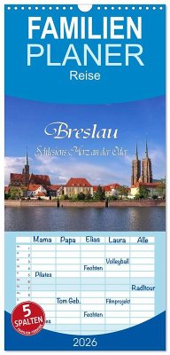 Familienplaner 2026 - Breslau - Schlesiens Herz an der Oder mit 5 Spalten (Wandkalender, 21 x 45 cm) CALVENDO Cover Familienplaner 2026 - Breslau - Schlesiens Herz an der Oder mit 5 Spalten (Wandkalender, 21 x 45 cm) CALVENDO