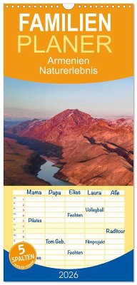 Familienplaner 2026 - Armenien - Ein wunderschönes Naturerlebnis. mit 5 Spalten (Wandkalender, 21 x 45 cm) CALVENDO Cover Familienplaner 2026 - Armenien - Ein wunderschönes Naturerlebnis. mit 5 Spalten (Wandkalender, 21 x 45 cm) CALVENDO