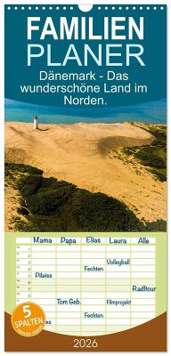 Familienplaner 2026 - Dänemark - Das wunderschöne Land im Norden. mit 5 Spalten (Wandkalender, 21 x 45 cm) CALVENDO Cover Familienplaner 2026 - Dänemark - Das wunderschöne Land im Norden. mit 5 Spalten (Wandkalender, 21 x 45 cm) CALVENDO