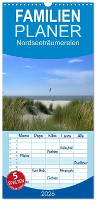 Familienplaner 2026 - Nordseeträumereien mit 5 Spalten (Wandkalender, 21 x 45 cm) CALVENDO Familienplaner 2026 - Nordseeträumereien mit 5 Spalten (Wandkalender, 21 x 45 cm) CALVENDO