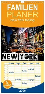 Familienplaner 2026 - New York feeling mit 5 Spalten (Wandkalender, 21 x 45 cm) CALVENDO Familienplaner 2026 - New York feeling mit 5 Spalten (Wandkalender, 21 x 45 cm) CALVENDO