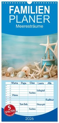 Familienplaner 2026 - Meeresträume mit 5 Spalten (Wandkalender, 21 x 45 cm) CALVENDO Familienplaner 2026 - Meeresträume mit 5 Spalten (Wandkalender, 21 x 45 cm) CALVENDO