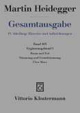 Raum und Zeit - Stimmung und Grundstimmung - über Marx Raum und Zeit - Stimmung und Grundstimmung - über Marx