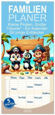 Cover Familienplaner 2026 - Kleine Piraten, Große Träume