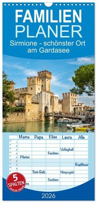 Familienplaner 2026 - Sirmione - schönster Ort am Gardasee mit 5 Spalten (Wandkalender, 21 x 45 cm) CALVENDO Familienplaner 2026 - Sirmione - schönster Ort am Gardasee mit 5 Spalten (Wandkalender, 21 x 45 cm) CALVENDO