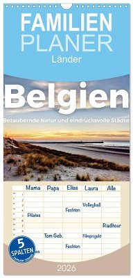 Familienplaner 2026 - Belgien - Bezaubernde Natur und eindrucksvolle Städte. mit 5 Spalten (Wandkalender, 21 x 45 cm) CALVENDO Cover Familienplaner 2026 - Belgien - Bezaubernde Natur und eindrucksvolle Städte. mit 5 Spalten (Wandkalender, 21 x 45 cm) CALVENDO