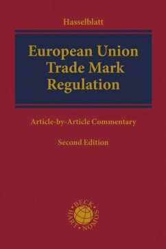Cover European Union Trade Mark Regulation (eBook, PDF)