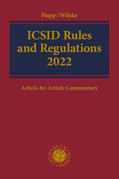 ICSID Rules and Regulations 2022 (eBook, PDF)