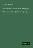 Accord de la science et de la religion Accord de la science et de la religion