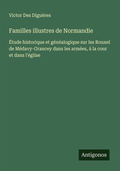Cover Familles illustres de Normandie