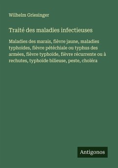 Cover Traité des maladies infectieuses