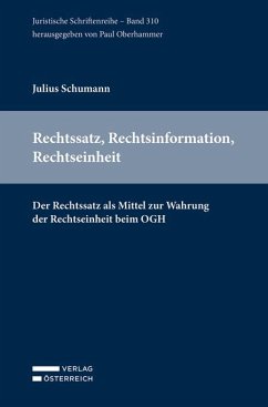 Cover Rechtssatz, Rechtsinformation, Rechtseinheit