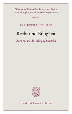Cover Recht und Billigkeit