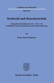 Strafrecht und Menschenwürde