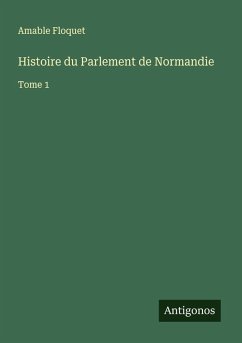 Cover Histoire du Parlement de Normandie