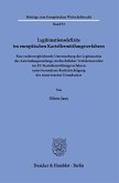 Legitimationsdefizite im europäischen Kartellermittlungsverfahren Legitimationsdefizite im europäischen Kartellermittlungsverfahren