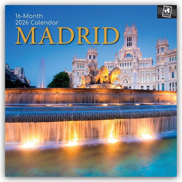 Madrid 2026 - 16-Monatskalender Madrid 2026 - 16-Monatskalender