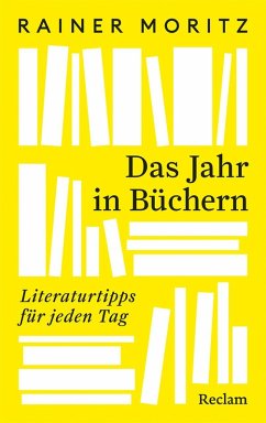 Cover Das Jahr in Büchern. Literaturtipps für jeden Tag