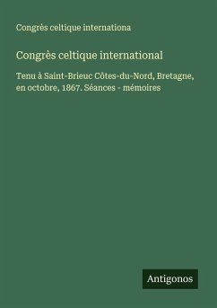 Cover Congrès celtique international