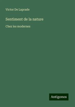 Cover Sentiment de la nature