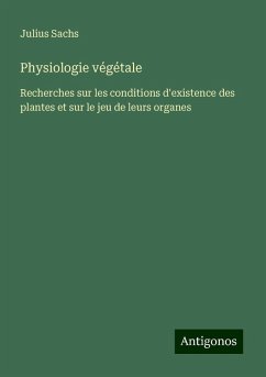 Cover Physiologie végétale