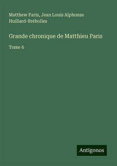 Cover Grande chronique de Matthieu Paris