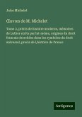 ¿uvres de M. Michelet ¿uvres de M. Michelet