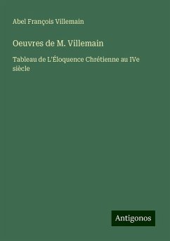 Cover Oeuvres de M. Villemain