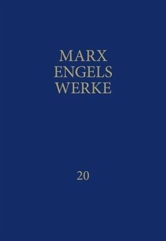 Cover MEW / Marx-Engels-Werke Band 20