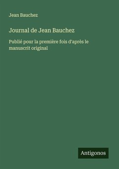 Journal de Jean Bauchez Cover Journal de Jean Bauchez