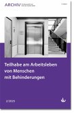 Teilhabe am Arbeitsleben von Menschen mit Behinderungens (eBook, PDF) Teilhabe am Arbeitsleben von Menschen mit Behinderungens (eBook, PDF)