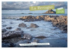 La Bretagne. La côte d'Emeraude et la côte de Penthièvre (Calendrier mural 2026 DIN A3 vertical), CALVENDO calendrier mensuel