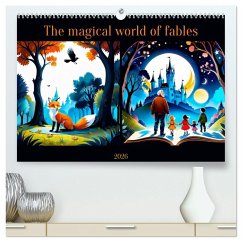 The magical world of fables (High Quality Premium Wall Calendar 2026 DIN A2 landscape),CALVENDO 12 Month Wall Calendar