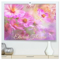 Cover Etherial flowers (High Quality Premium Wall Calendar 2026 DIN A2 landscape),CALVENDO 12 Month Wall Calendar