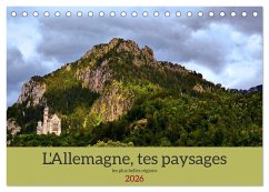 L'Allemagne, tes paysages (Calendrier de bureau 2026 DIN A5 vertical), CALVENDO calendrier mensuel