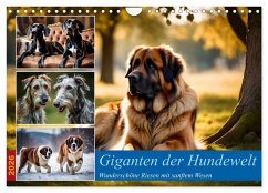 Cover Giganten der Hundwelt (Wandkalender 2026 DIN A4 quer), CALVENDO Monatskalender