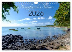 Cover Magnifique île Maurice (Calendrier mural 2026 DIN A4 vertical), CALVENDO calendrier mensuel
