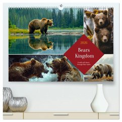 Bears Kingdom (High Quality Premium Wall Calendar 2026 DIN A2 landscape),CALVENDO 12 Month Wall Calendar Cover Bears Kingdom (High Quality Premium Wall Calendar 2026 DIN A2 landscape),CALVENDO 12 Month Wall Calendar