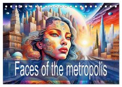 Faces of the metropolis (Desk Calendar 2026 DIN A5 landscape), CALVENDO 12 Month DeskCalendar Faces of the metropolis (Desk Calendar 2026 DIN A5 landscape), CALVENDO 12 Month DeskCalendar