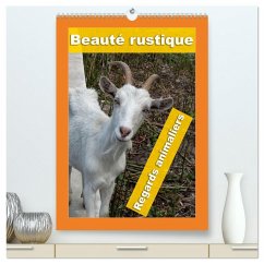 Cover Beauté rustique Regards animaliers (Calendrier mural 2026 DIN A2 horizontal) calendrier de bureau