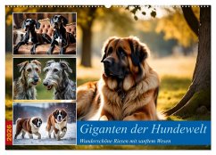 Cover Giganten der Hundwelt (Wandkalender 2026 DIN A2 quer), CALVENDO Monatskalender