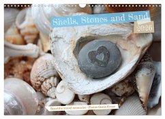 Cover Shells, Stones and Sand (Wall Calendar 2026 DIN A3 landscape), CALVENDO 12 Month Wall Calendar