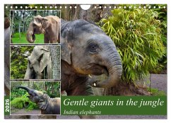 Cover Gentle giants in the jungle (Wall Calendar 2026 DIN A4 landscape), CALVENDO 12 Month Wall Calendar