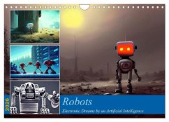 Cover Robots (Wall Calendar 2026 DIN A4 landscape), CALVENDO 12 Month Wall Calendar